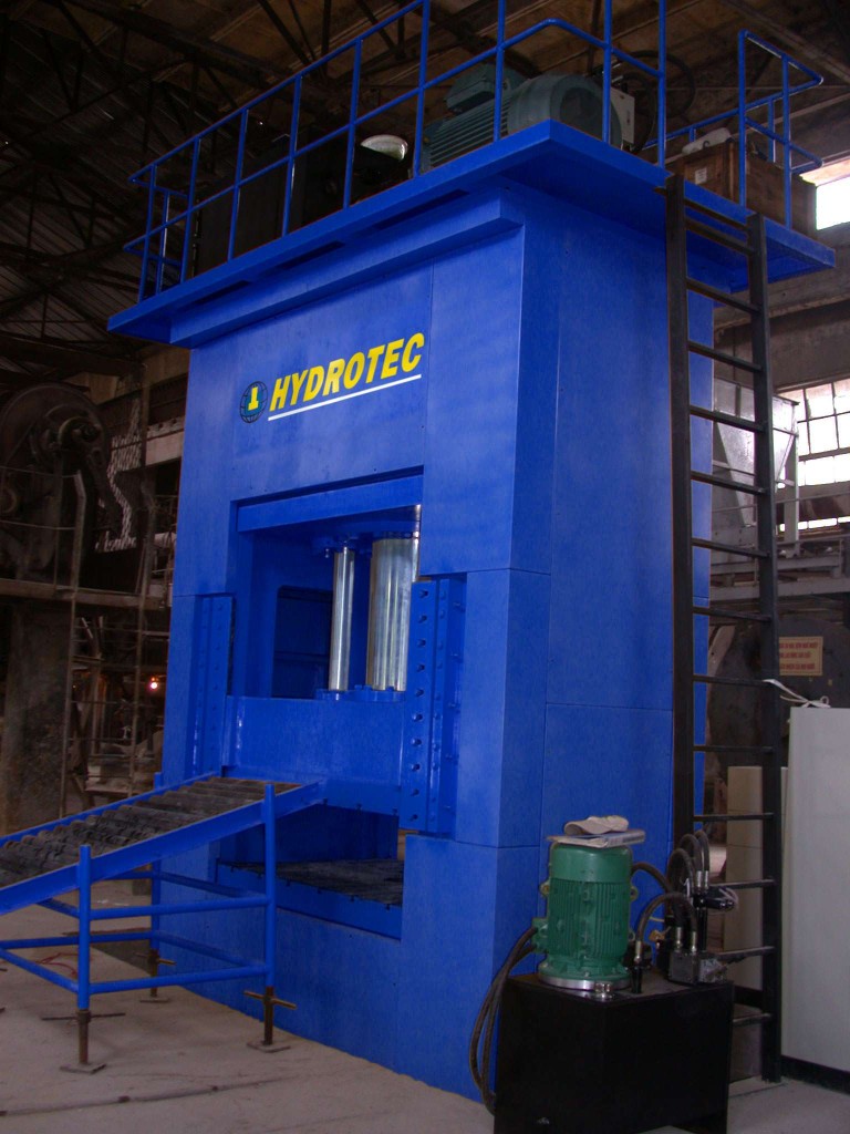 Actual completed press