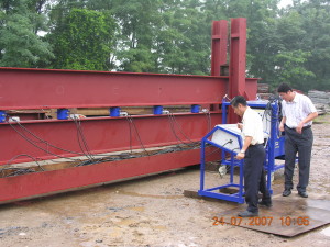Design and consultation of arching the I beams to the right shape