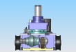 Design of ship car assy front view