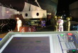 Weighing of ship before launching