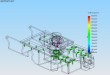 frame & cylinder stress iso plot