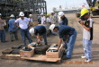 200 ton loadcells used for weighing of modules